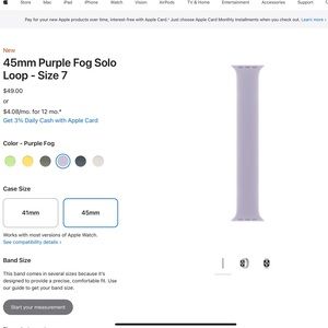 Apple Watch Solo Loop 45mm